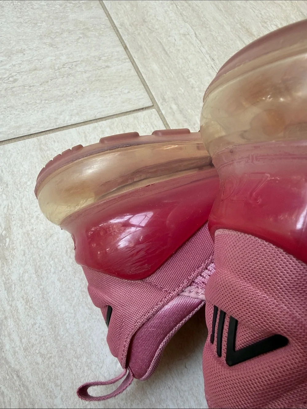 Nike Women’s Pink Air Max 270 Sneakers